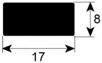 Уплотнитель крышки 16х8мм HENKELMAN 0220200, 0320201, 0320202, 0320200