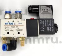 Пневмораспределитель 4V210-08/220V для DZ-800W QF HVT-550/DZF-5050